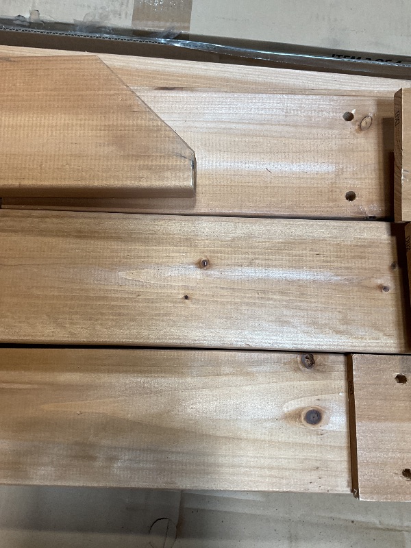 Photo 1 of **4 BOXES.  SCRAPE DAMAGE**Backyard Discovery Beaumont 16' x 12' Traditional Cedar Wood Pergola Kit with Trellis Roof, All-Season Durability, High-Wind Rating, PowerPort, Shade for Outdoor Patio, Deck, Garden, and Entertaining