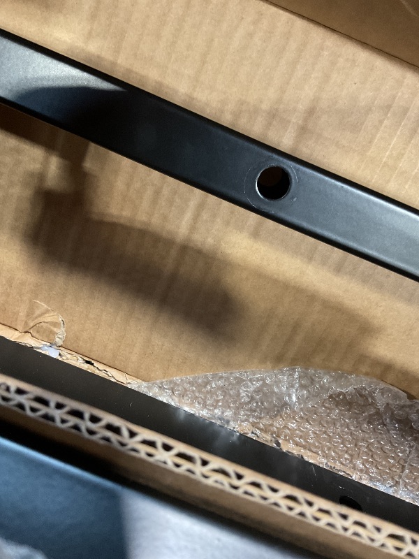 Photo 1 of **SELLING AS PARTS. METAL RAILS ONLY**Dual Motorcycle Carrier for Hitch - Heavy Duty 2-Bike Motorcycle Hitch Carrier with Ramp - 600 Lbs Capacity for Dirt Bikes & e-Bikes, Fits 2" Receiver