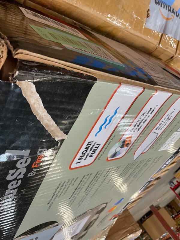 Photo 1 of **SMELL OF WATER DAMAGE**FireKing SureSeal Fire Safe with Key Lock, 1 Hour Fire Rated, UL Rated & 100 Hour Water Resistant Home Safe, Portable Home Safes, Taupe