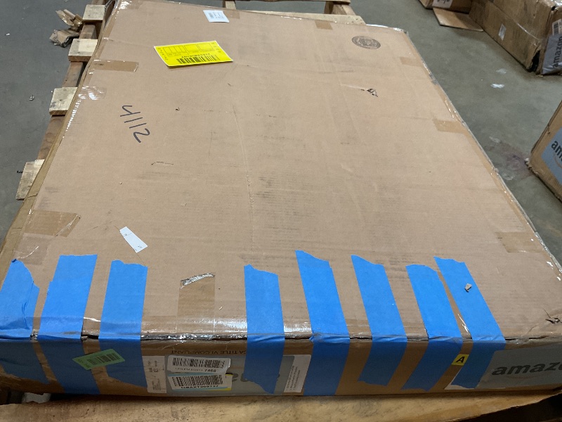 Photo 1 of **SELLING FOR PARTS AS PARTIAL SET. ONE BOX OF TWO**FAVSH Upholstered Daybed with Trundle, Twin Size Day Bed w/Button-Tufted Back and Piping on Waved-Shape Arms for Bedroom or Guest Room, No Box Spring Required,Beige