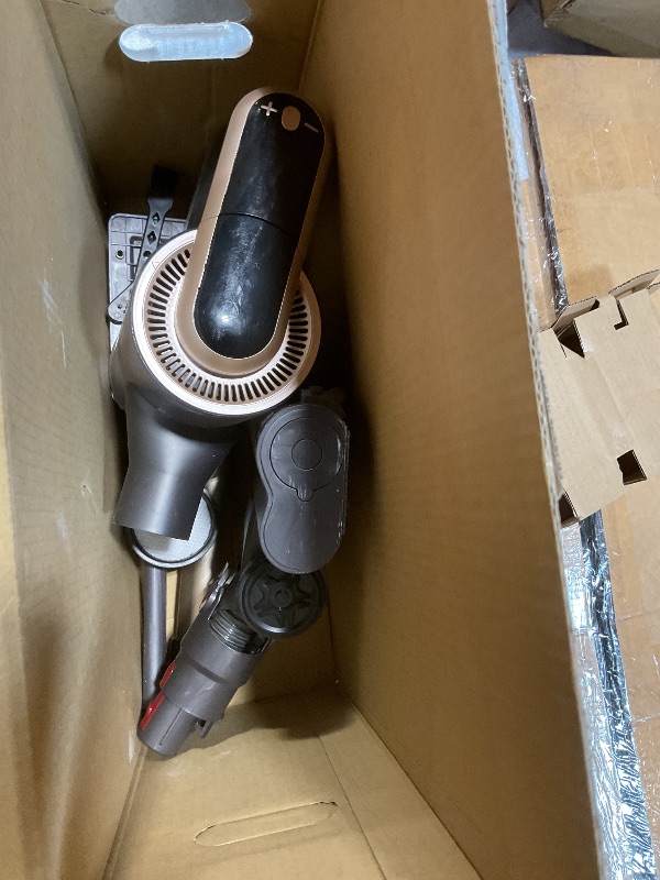 Photo 1 of **DIRT**RENDOW Cordless Vacuum Cleaner, 500W 45Kpa 65Mins Stick Vacuum, Self-Standing Vacuum Cleaners for Home with LED Display, Anti-Tangle Rechargeable Vacuum Cordless for Pet Hair/Carpet/Hard Floor