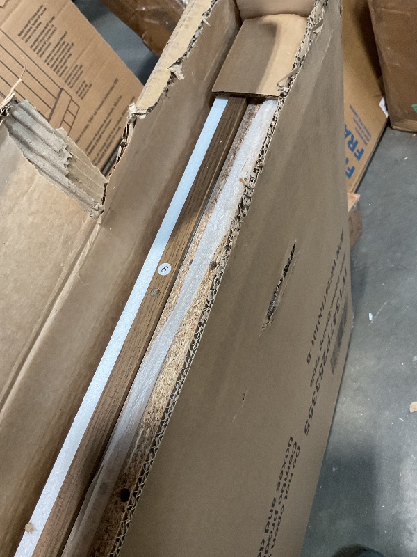 Photo 1 of **INCOMPLETE SET / MISSING OTHER BOXES*** Zevemomo 63"-78.7" Expandable Dining Table, 6-8 Extendable Dining Table, Rectangle Conference Table, Farmhouse Kitchen Table with Slide Track, Tapered U-Shaped Wood Legs for Office, Living Room-Brown