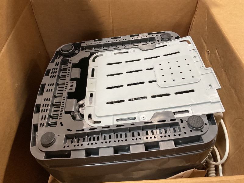 Photo 1 of ***FOR PARTS ONLY/NON-FUNCTIONAL*** Comfee Portable Washing Machine, 0.9 cu.ft Compact Washer With LED Display, 5 Wash Cycles, 2 Built-in Rollers, Space Saving Full-Automatic Washer