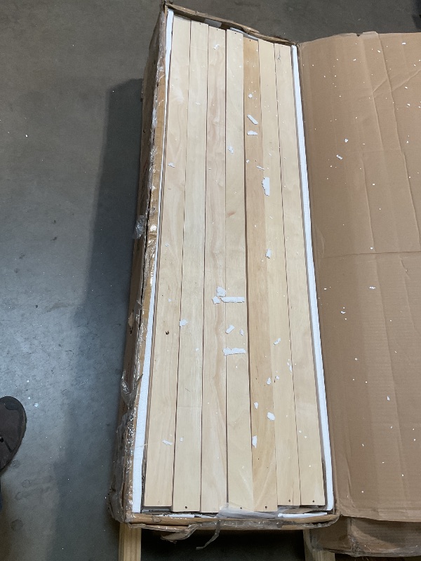 Photo 1 of ***FOR PARTS ONLY /MISSING ASSEMBLY PIECES*** Merax Twin-Over-Full Bunk Bed with Twin Size Trundle, Wooden Bunk Bed Frame with Storage Stair and GuardRail for Bedroom and Dorm, for Adults, White