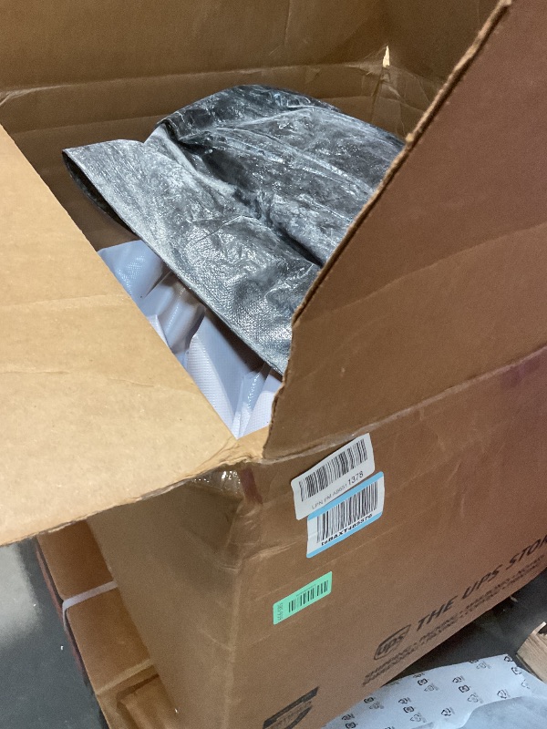 Photo 1 of **HEAVY DIRT**EVAJOY Inflatable Hot Tub, Portable Inflatable Hot Tub with Built-in LED, Electric Heater Pump, Hot Tub Spa with 140 Air Jets, 4-6 Adults, for Backyard, Garden, Indoor