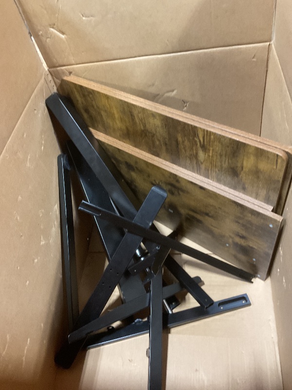 Photo 1 of *** NO ASSEMBLY PARTS ***Monomi Large Electric Standing Desk 79" - Height Adjustable Sit Stand Desk with 178 lbs Load Capacity, 3 Memory Presets, Quiet Motor & Anti-Collision for Home Office (Rustic Brown)