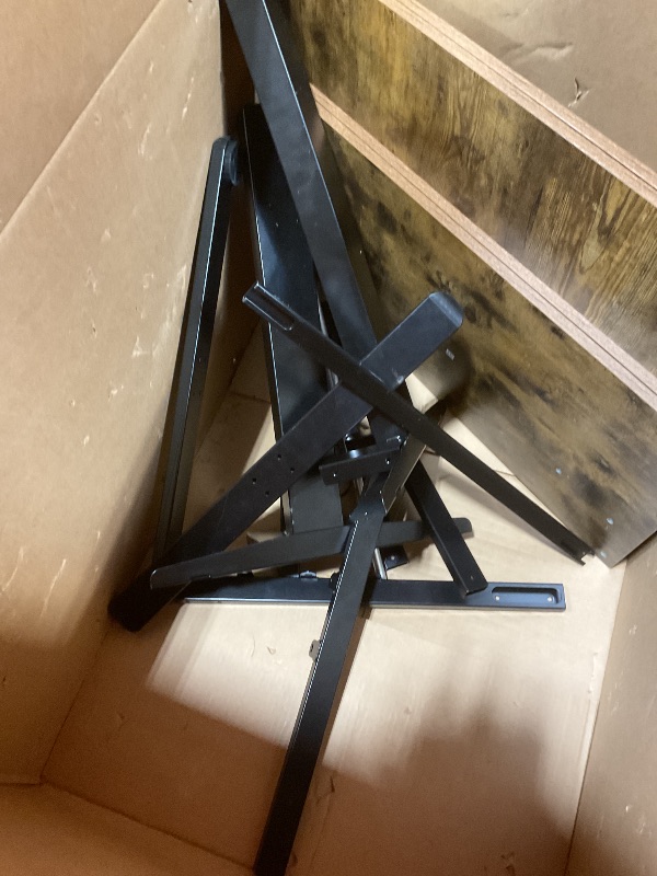 Photo 1 of *** NO ASSEMBLY PARTS ***Monomi Large Electric Standing Desk 79" - Height Adjustable Sit Stand Desk with 178 lbs Load Capacity, 3 Memory Presets, Quiet Motor & Anti-Collision for Home Office (Rustic Brown)