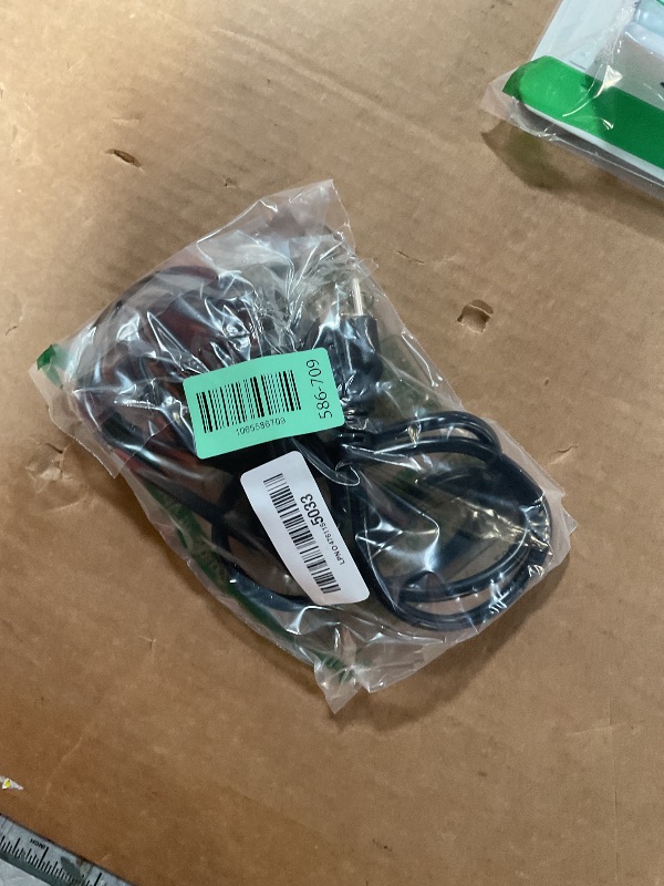 View 2 of 16/3 Black Extension Cord 6 FT Indoor, Short Extension Cord for Laptops, Coffee Makers, Office Home Appliances, 3 Prong Small Resistant Cable Flexible, 13A 125V 1625W ETL Listed