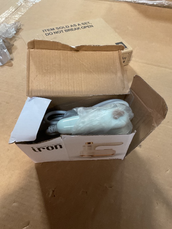 Photo 1 of 2-in-1 Handheld Clothes Steamer, Portable Travel Steamer, Plancha A Vapor Para Ropa with Anti-Scalding Base, for Home, Dorm, Gift, 10S Fast Heat-up (Green)