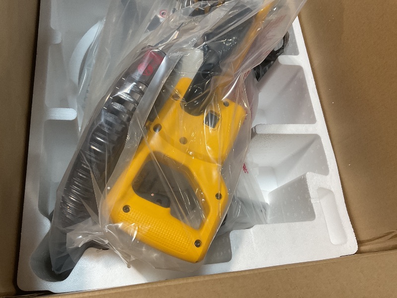 Photo 1 of ***missing parts
DEWALT Miter Saw, 12-inch Double Bevel Sliding Compound Miter Saw with XPS LED Shadow Light System, Includes Blade Wrench, Material Clamp and Dust Bag (DWS780)