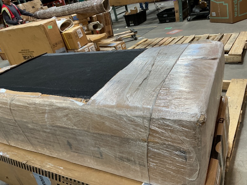 Photo 1 of ***MISSING ASSEMBLY PIECES/ UNKNOWN DAMAGES*** FONTOI 115 Inch U Shaped Sectional Couch with Chaise, 5-Seat Sofa with Moveable Ottoman, Modern Modular Sofa for Living Room, Apartment, Black