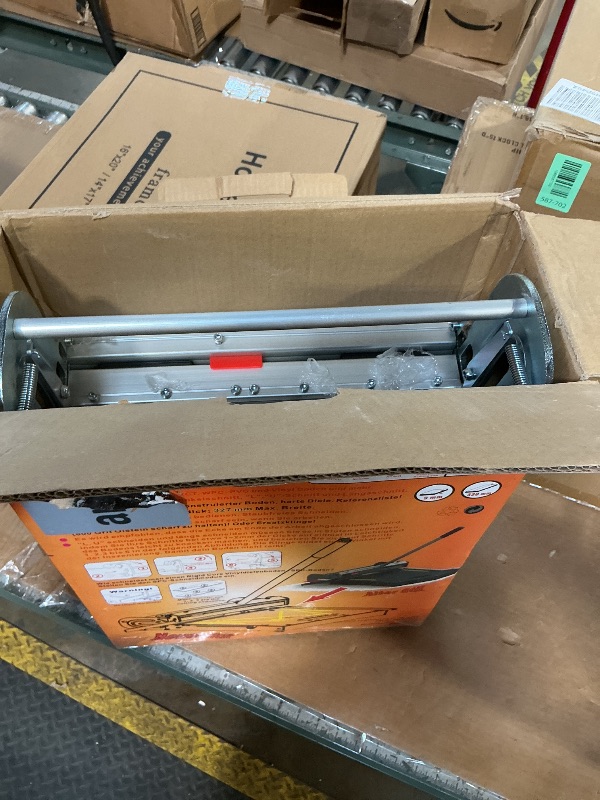 Photo 1 of 13" Pro Rigid Core Vinyl floor Cutter with Notching Tools and Extra Blade, Cuts LVP, WPC, LVT, SPC, VCT, PVC for Complex Jobs! No Chipping, No Power Needed!