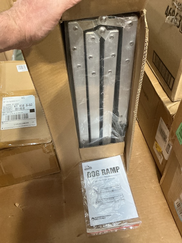 Photo 1 of ???? ???????? Extra Long 71”Dog Ramp for Car with Adjustable Head, Folding Pet Ramp for Large Dogs with Non-Slip Surface Dog Ramps Up to 200 lb for Car SUV Truck