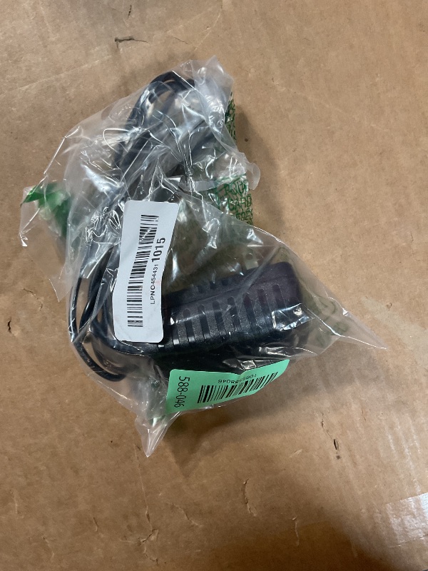 Photo 1 of 12 Volt 2A Power Adapter Supply, AC 100-240V to DC 12 V Power Supply Transformer Charger Wall Plug for DC12V Light Security CCTV Camera, Black, 8x5x3.3 cm