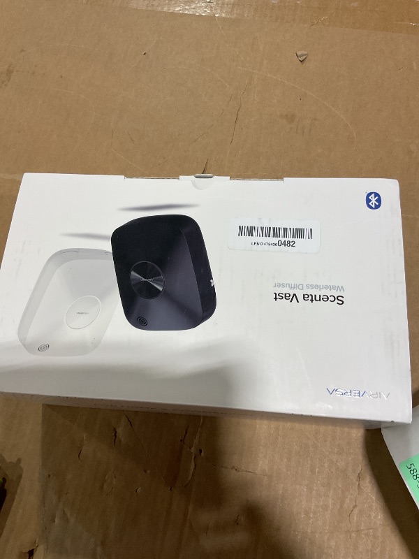 Photo 1 of **MISSING INSTRUCTIONS ALSO LEAKS***  Airversa Smart Waterless Essential Oil Diffuser Scent Air Machine with 12A1V Power Adapter for Large Rooms Spaces Home and Commercial Use, Up to 2000 sq ft 400 mL Capacity Scent Diffuser, Black ANA