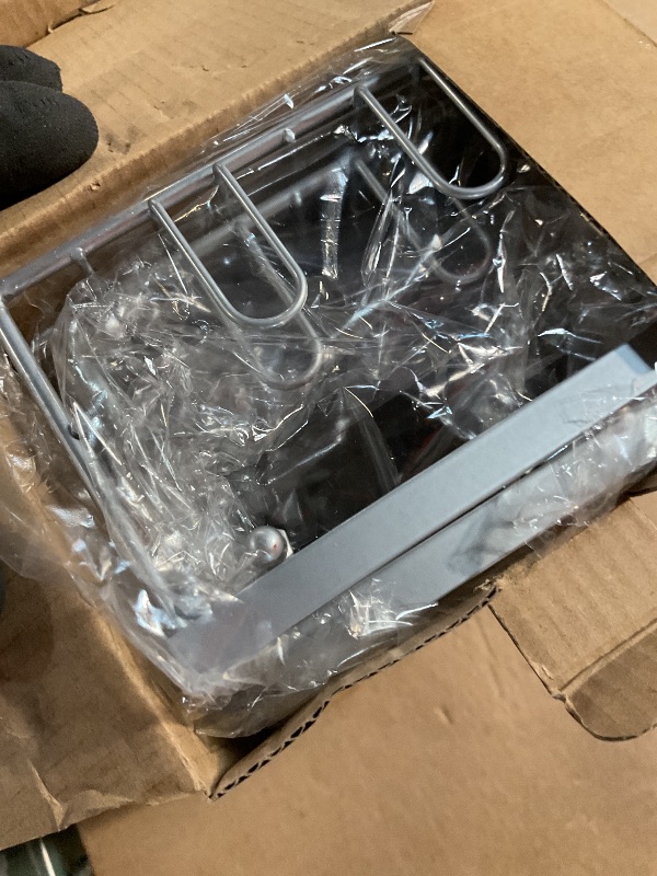 Photo 1 of Aitatty Over the Door Hanging Shower Caddy: Rustproof Hanging Organizer over the Door - No Drilling Bathroom Rack for Inside Shower Chrome