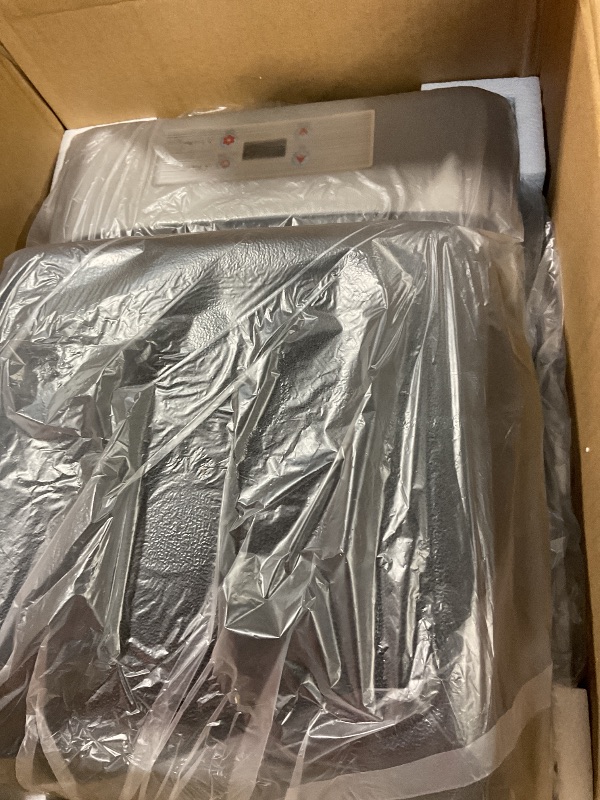 Photo 1 of *PARTS ONLY**Alpicool C12PT Portable Car Freezer Cooler, 12 Volt Car Refrigerator, 12 Quart Fast Cooling, with 12/24V DC and 100-240V AC for Outdoor, Camping, RV, Truck (Black&Grey)