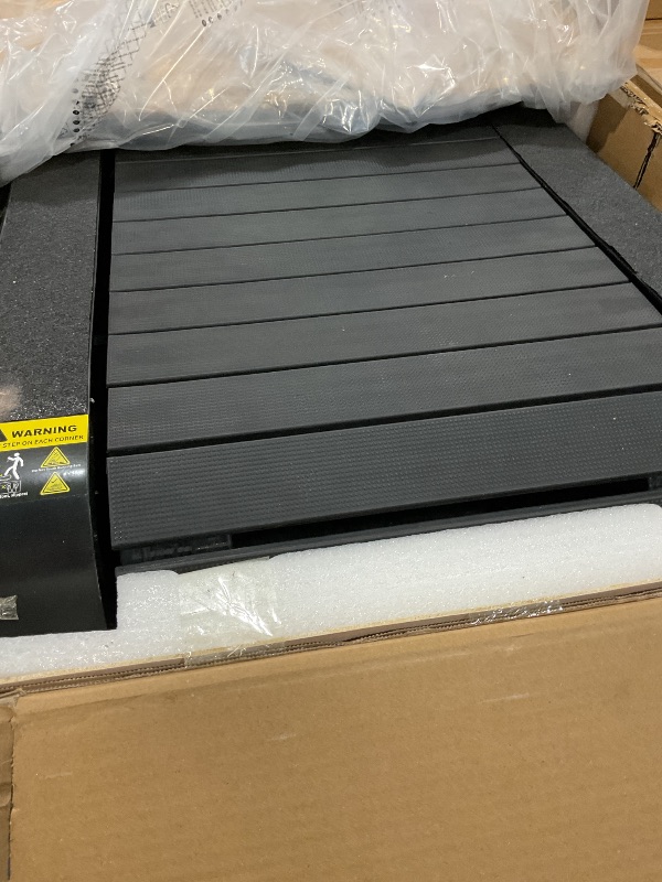 Photo 1 of **DIRTY WITH MISSING PARTS*** ERGOLIFE Curved Treadmill with Non-Electric Motorized, 2-in-1 Folding Treadmill with APP for Home Workout, Compact Manual Walking Pad, Office Running Machine with LCD Display