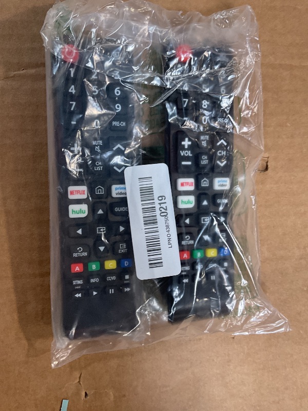 Photo 1 of ?Pack of 2? New Universal Remote for All Samsung TV Remote, Replacement Compatible for All Samsung Smart TV, LED, LCD, HDTV, 3D, Series TV