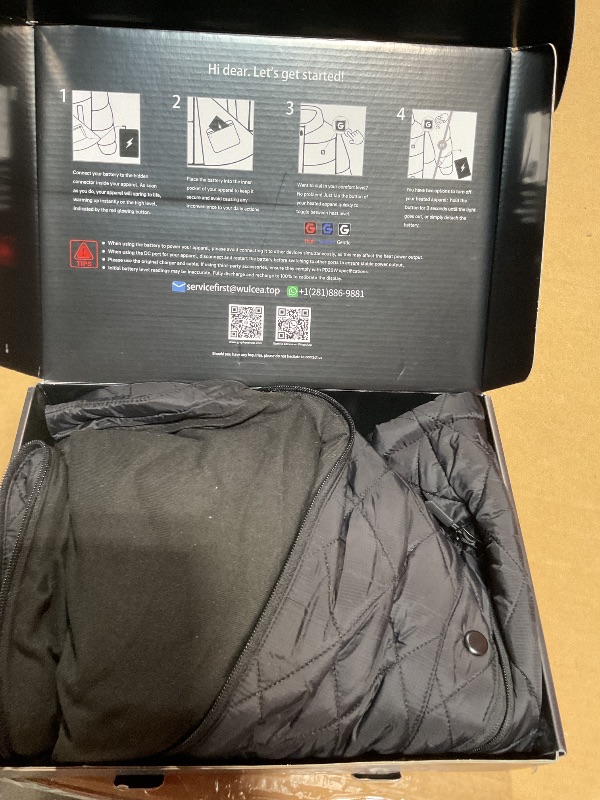 Photo 1 of Quilted Women Heated Vest Battery Pack Included Rechargeable Fleece Lined 7.4v 5v 2a Alpha Lady Warming Motorcycle Work Jacket 11 Amazon Zone Thin Puffer USA USB Made Lightweight Best Electric Coat