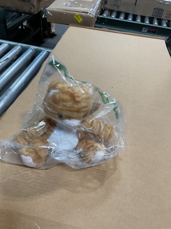 Photo 1 of SuzziPals Heatable & Coolable Orange Cat Stuffed Animal, Cat Heating Pad Microwavable for Soothing & Relaxation, Lavender Scented Orange Cat Plush Toy for Stress Relief, Stuffed Cat Toys for Kids