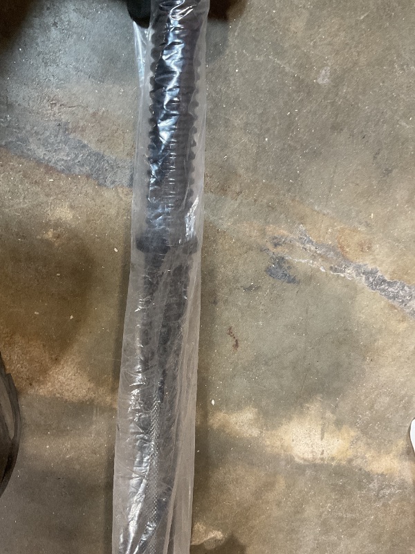 Photo 1 of **SCRAPES ON END**Black 6ft threaded Barbell