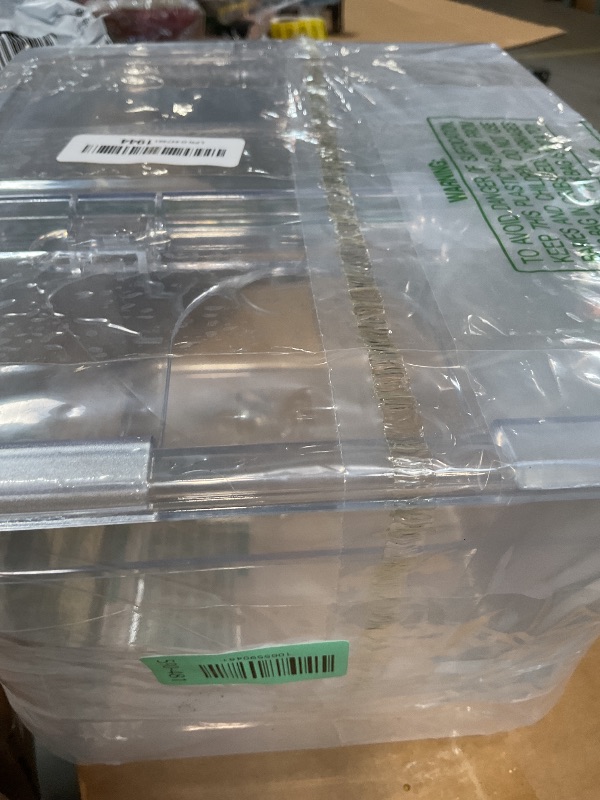 Photo 1 of **CONTAINER ONLY**HOMENOTE Sous Vide Container 12 Quart with Universal Collapsible Hinged Lid,Sous Vide Accessories Kit BPA Free,Compatible with Anova and Most Sous Vide Cookers