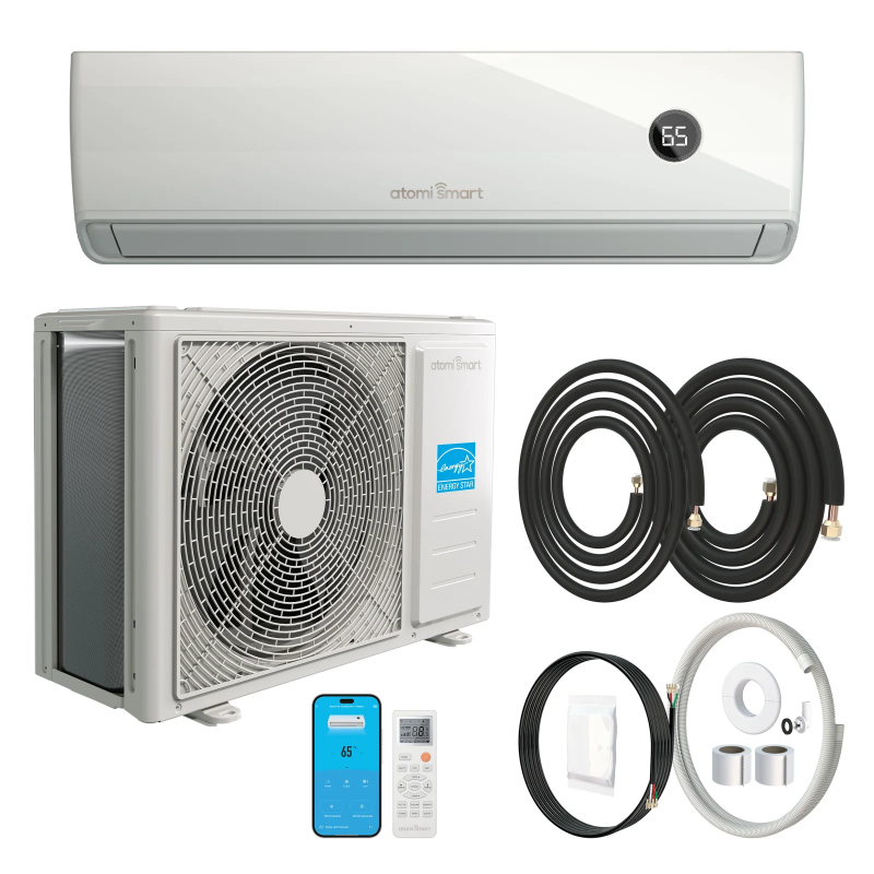 Photo 1 of ** PARTS ONLY***    Experience perfect temperature control all year long with Tempestas—the Smart Air Conditioner + Heater. Designed with a powerful mini-split inverter and heat pump, this sleek unit efficiently cools and heats spaces up to 500ft², ensuri