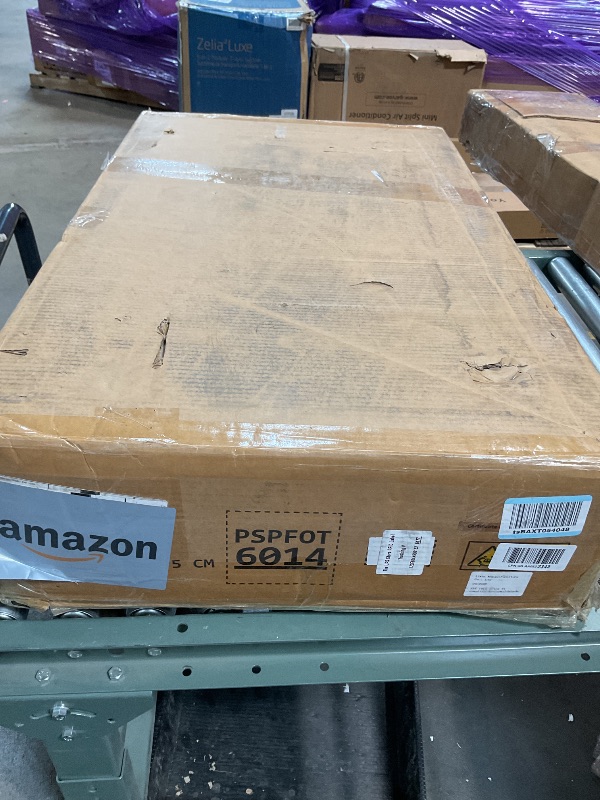 Photo 1 of *** MINOR DAMAGE TO DOOR ***DWVO Heavy Duty Metal Aquarium Stand with Power Outlets, Cabinet for Fish Tank Accessories Storage - Suitable for 40-50 Gallon Fish Tank Stand, Turtle, Reptile Terrarium, 660LBS Capacity, White