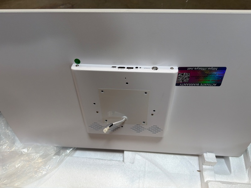 Photo 1 of **FOR PARTS ONLY/ ( DISPLAY DAMAGES SCREEN STOPS WORKING AFTER A FEW MINUTES) NON-FUNCTIONAL** Fiteye 32-Inch Portable TV with Incell Touch Screen | 6G RAM+128G Storage | 1080P TV on Wheels | Bestie Screen Built-in | 8H Video Play Time | Android OS | Full