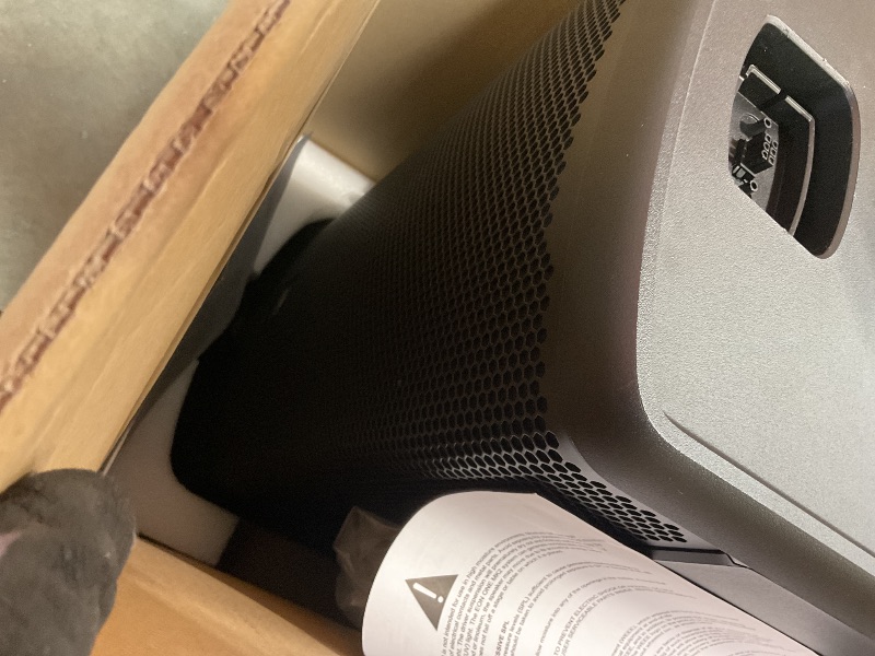 Photo 1 of ***POSSIBLY FOR PARTS / ISSUES WITH BATTERY*** JBL Professional EON ONE Mk2 Active Battery-Powered Column Line Array Speaker System, 1500W Peak Power, 10", Bluetooth Wireless Audio, 5 Channel Mixer, Portable PA for DJs, Musicians, Events, Black