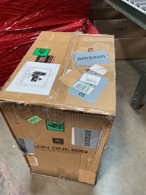 Photo 1 of ***POSSIBLY FOR PARTS / ISSUES WITH BATTERY*** JBL Professional EON ONE Mk2 Active Battery-Powered Column Line Array Speaker System, 1500W Peak Power, 10", Bluetooth Wireless Audio, 5 Channel Mixer, Portable PA for DJs, Musicians, Events, Black