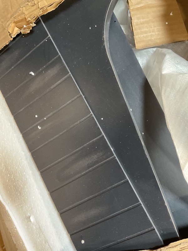 Photo 1 of **SCRAPE DAMAGE**Crosley Furniture Seaside Hall Tree with Shoe Rack Bench and Coat Hooks for Hanging Storage, Distressed Navy