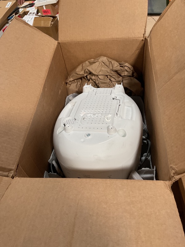 Photo 1 of **NON FUNCTIONAL**CUCKOO Twin Pressure Rice Cooker 6-Cup Uncooked / 12-Cup Cooked with Nonstick Inner Pot, Versatile Rice Maker & Warmer with 16 Menu Options, Open Cooking Mode, Voice Guide, White (CRP-ST0609FW)