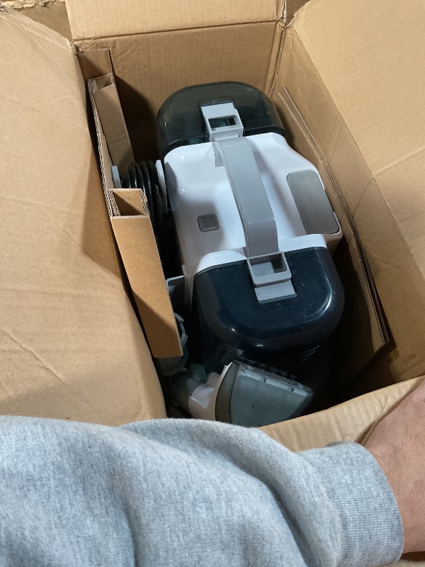 Photo 1 of *** RECOMENDED FOR PARTS/ MISSING ASSEMBLY PIECES *** Rivenara Carpet Cleaner Machine Upholstery - 450W Shampooer Portable for Couch Rug Sofa Car Seat Furniture Fabric Wet Vacuum Spot Handheld Small Mini Car Water Aspiradora de Agua Deep Extractor Washer