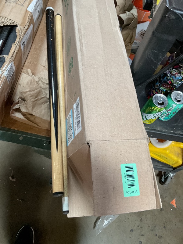 Photo 1 of ((((Only one ))))))JEPNJPU Pool Cue Sticks 36inch 42inch 48inch 52inch 58inch Pool Cue with 13mm Leather Tip for Adults, Beginners,2-Piece Design?(14oz to 20oz Weight Options)