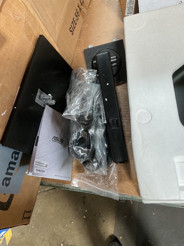 Photo 1 of *** FOR PARTS ONLY/ SCREEN BROKEN *** ASUS 24" 1080P Multi-Touch Monitor (BE24ECSBT) - Full HD, IPS, 10-Point Touch, IPS, Eye Care, USB-C with Power Delivery, HDMI, DisplayPort Daisy Chain, Height Adjustable, VESA Wall Mountable