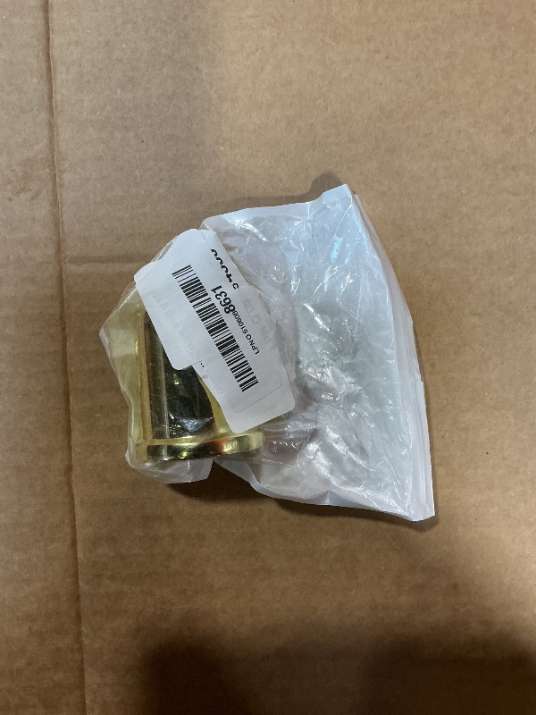 View 2 of 1-5/8" cap diameter 2-1/4 Dishwasher Solid Brass Air Gap Cap Only, Replacement for air gap dishwasher Air Gap Cover Fits Most Air Gap Bodies (Gold))