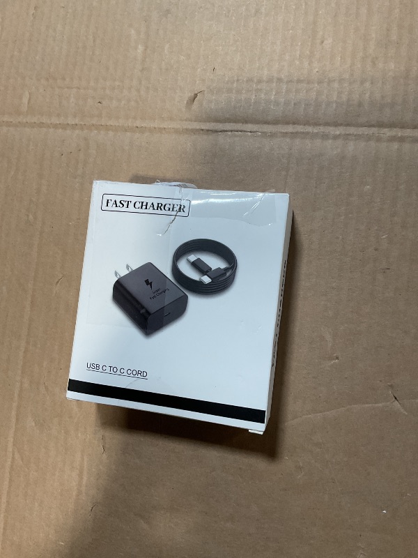 Photo 1 of 2026 45W Super Fast Charger USB C Android Phone Charger Fast Charging Compatible with Samsung Galaxy S25/S25 Ultra/S25+/S24 Ultra/S24/S24+/S23 Ultra/S23/S22/S20/S21/Note 10,Galaxy Tab, 6ft C Cable