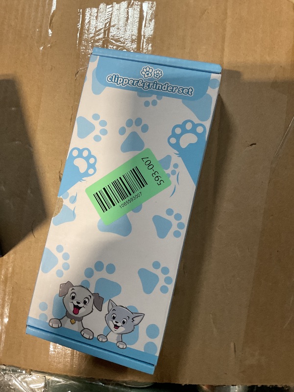 Photo 1 of 2-in-1 Dog & Cat Nail Clipper with Grinder - Dual Highlight LED Reduce Over-Trimming, Long Battery Cordless USB-C Rechargeable, Safety Lock & Catcher Cap, Quiet Home Grooming for Small Large Pets
