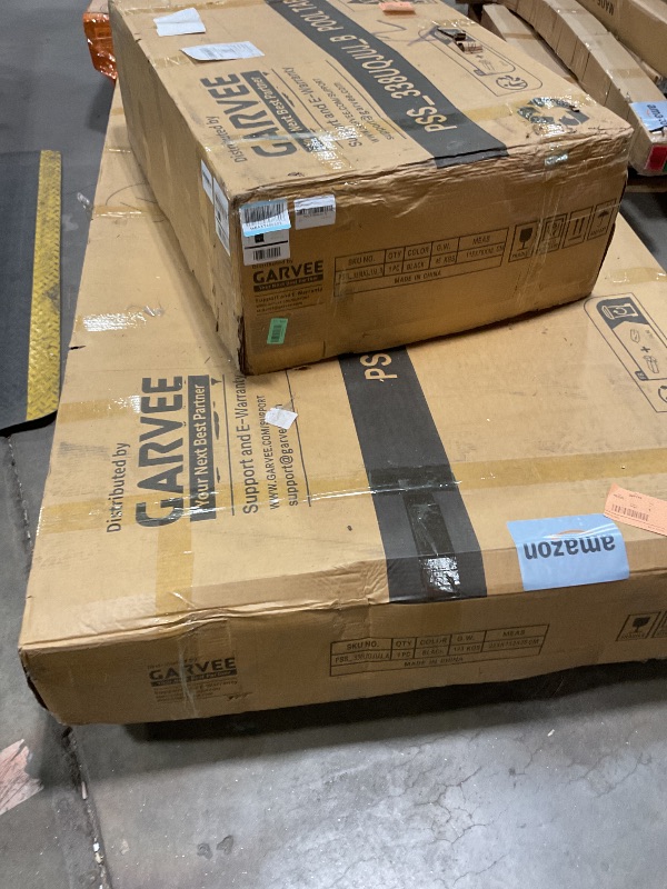 Photo 1 of **2 BOXES**GarveeLife 7FT 3-in-1 Pool Table with Dining Top & Table Tennis | Billiard Table Set with Accessories (Balls, Cues, Ping Pong) | HDF Wood Grain Finish | Includes Rolling Storage Caddy