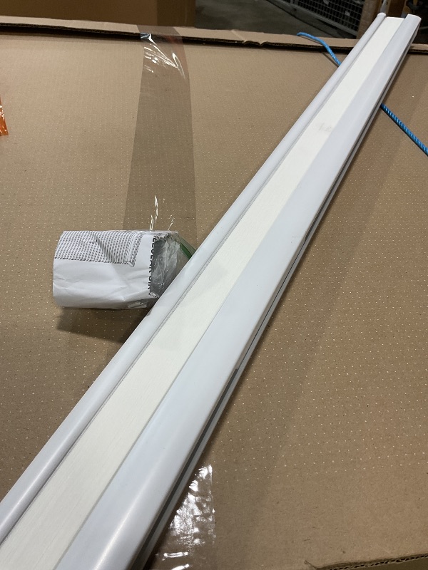 Photo 1 of **DIRT**DEZ FURNISHINGS Cordless 1" Light Filtering Cellular Shade, 58.5"W x 64"H, White