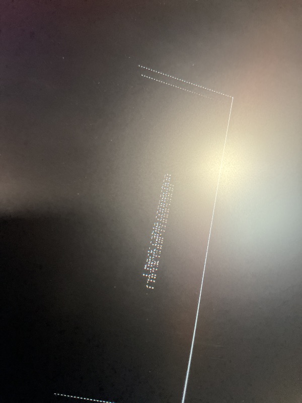 Photo 1 of **SELLING FOR PARTS. PIXELS NOT COMING THROUGH ALL THE WAY** PHILLIPS MONITOR 