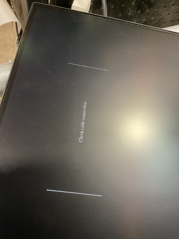 Photo 1 of **SELLING FOR PARTS. PIXELS NOT COMING THROUGH ALL THE WAY** PHILLIPS MONITOR 