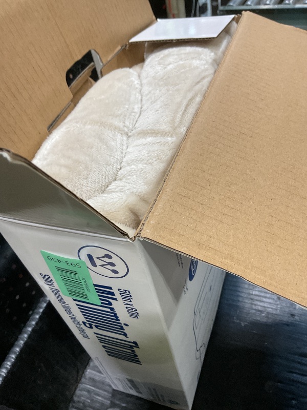 Photo 1 of **DOES NOT HEAT** Westinghouse Heated Throw Blanket, Electric Blanket Throw with 6 Heating Levels and 2-10 Hours Time Settings, Flannel to Sherpa Super Cozy Heated Blanket Machine Washable, 50x60 inch, Beige
