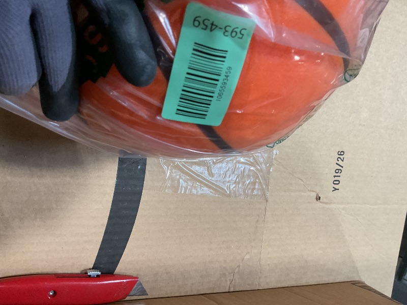 Photo 1 of **ONE SIDE FLAT**Silent Basketball Size 7 (29.5") 2026 New Dribble Dream Silent Basketball, Grooved Airless Foam Technology for Soundless for Foam Indoor Training Ball for Various Indoor Activities