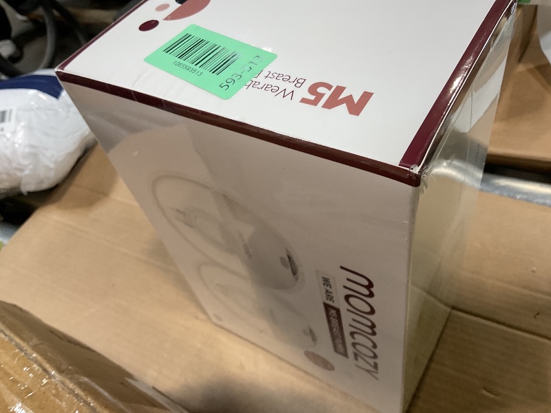 Photo 1 of **FACTORY SEALED**Momcozy M5 Hands-Free Wearable Breast Pump, Double-Sealed Flange for Baby-Like Comfort, 3 Modes & 9 Suction Levels, Portable Electric Pump – 24mm, 2-Pack Quill Gray