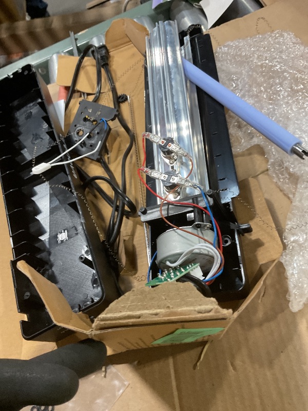Photo 1 of **SELLING FOR PARTS**Crenova Laminator Machine with 10 Laminating Sheets, A4 Laminating Machine Hot & Cold with Fast Warm Technology, Thermal Laminator 9 Inch for Home Office School Business Black