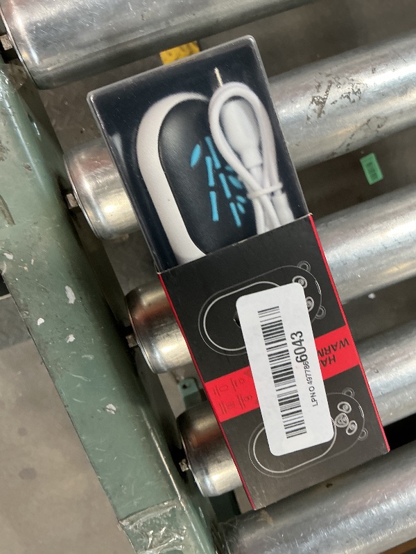 Photo 1 of ***PARTIALLY FUNCTIONAL 1 WORKS*** Hand Warmers Rechargeable 2 Pack, 6000mAh Electric Hand Warmer Reusable, 20Hrs Long Heating, Portable Pocket Heater Handwarmer for Women Men, Outdoor Camping, Hunting Gear