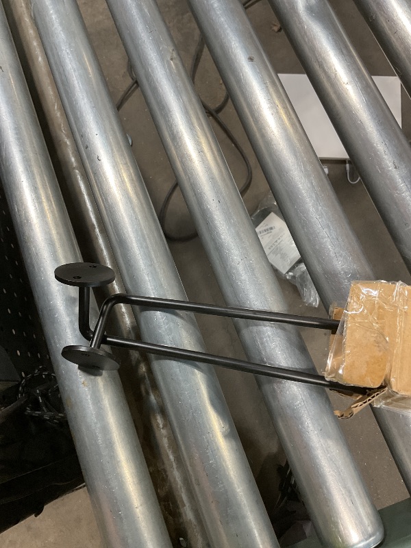 Photo 1 of KAKIGO Kitchen Utensil Rack Organizer Wall-mounted Pot Pan Wall Hanger Holder For Hanging Rail with 10 S Hooks